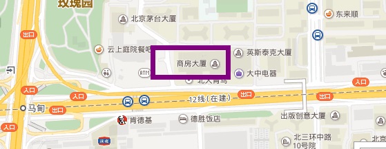 商房大厦地图